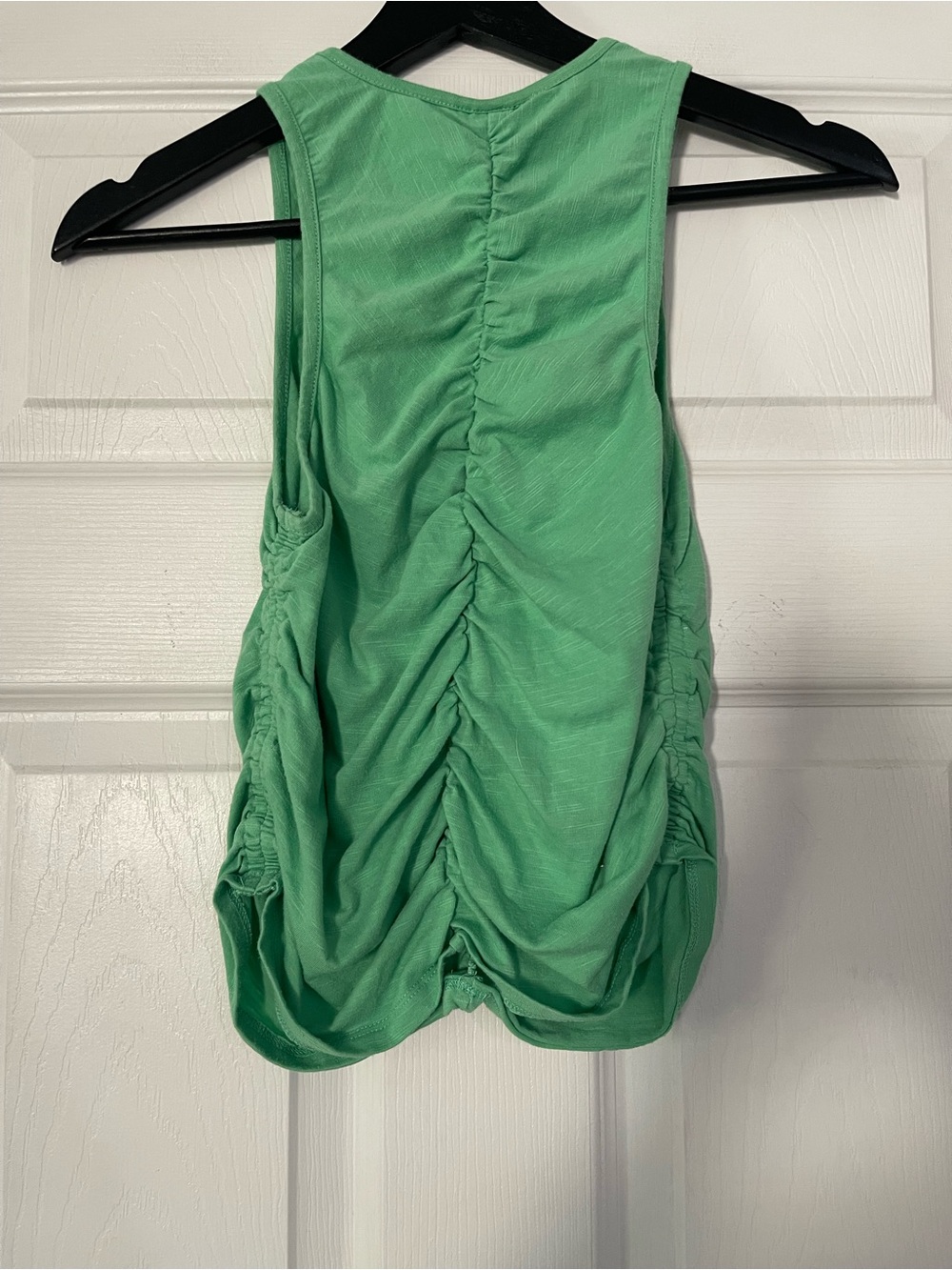 Universal Thread Green Ruched Front Tank Top Medium - Picture 3 of 5